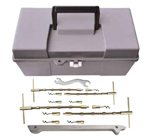 C.S. Osborne Packing Tool Set # K1005 Larger Image-Size & Fit Guide 